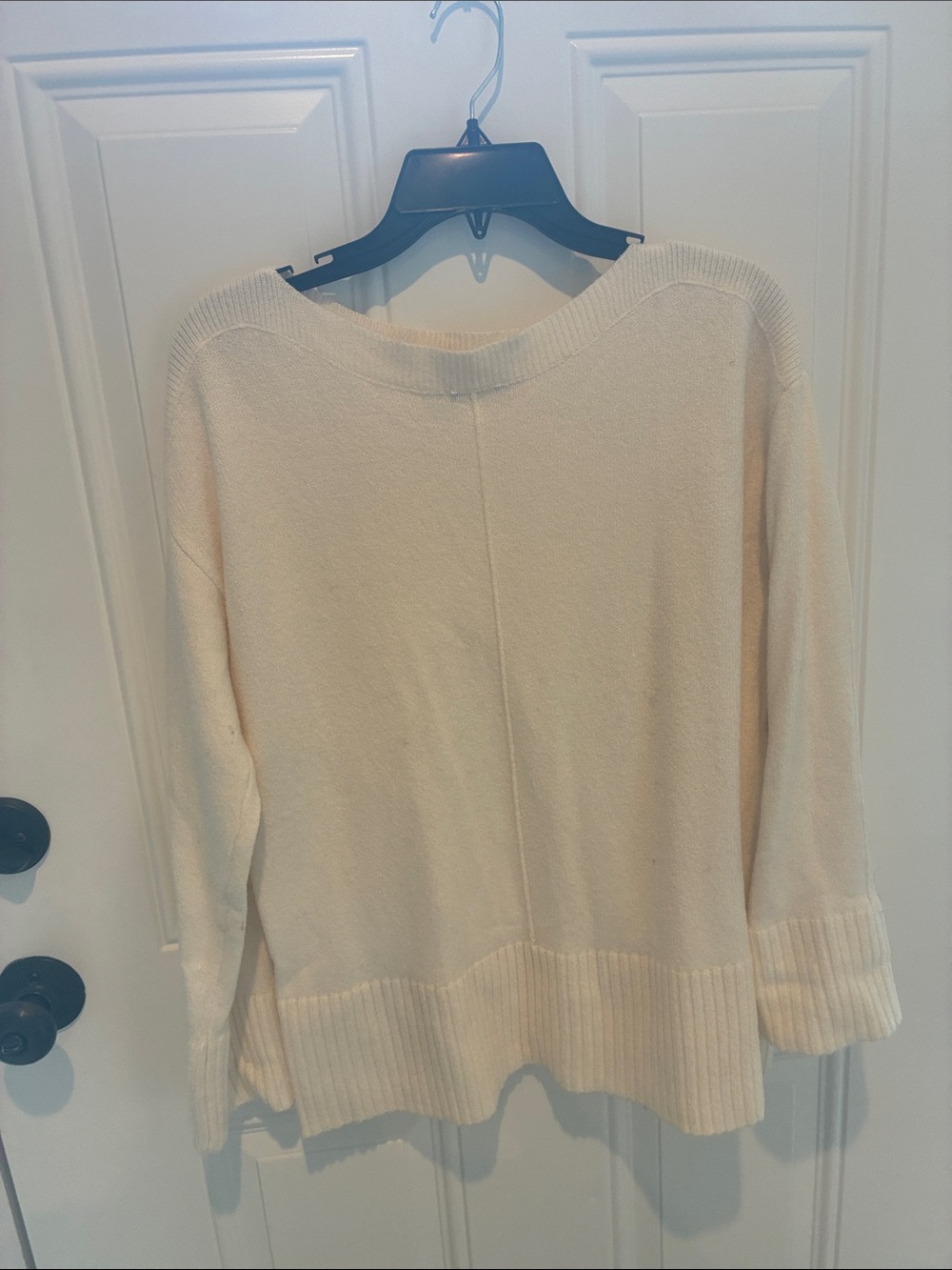 Women’s white sweater, Loft